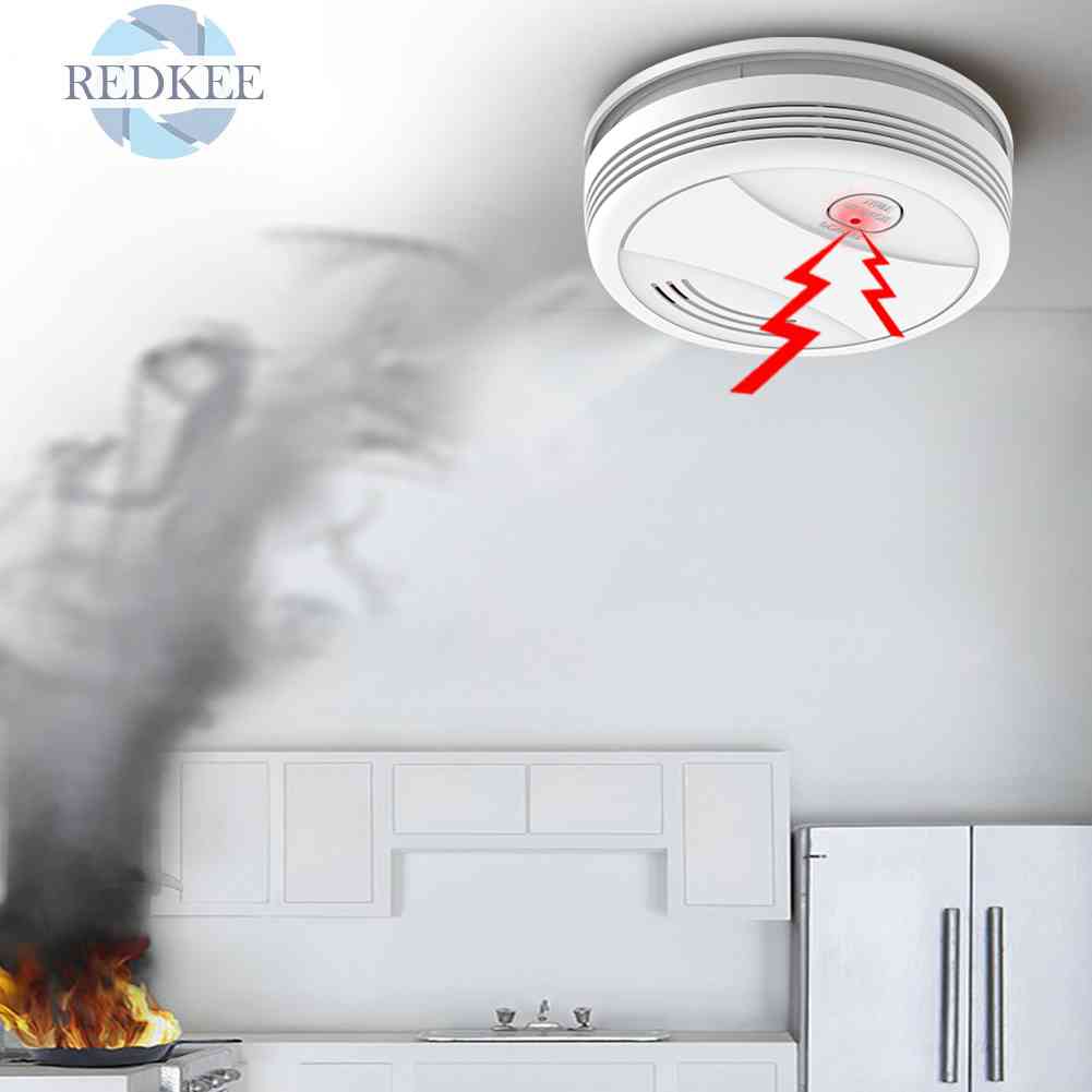 Thiết Bị Báo Khói Thông Minh Kết Nối WiFi Độ Nhạy Cao