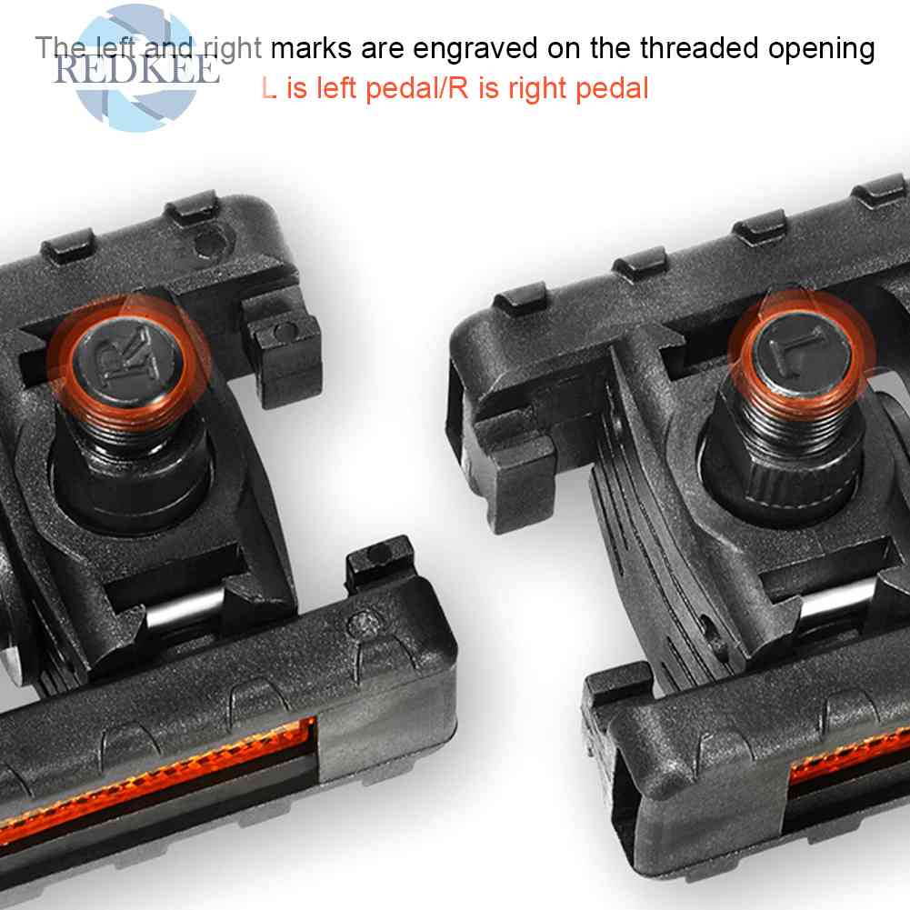 Bàn Đạp Xe Đạp Leo Núi Gấp Gọn Chống Trượt Kèm Phản Quang Chuyên Dùng