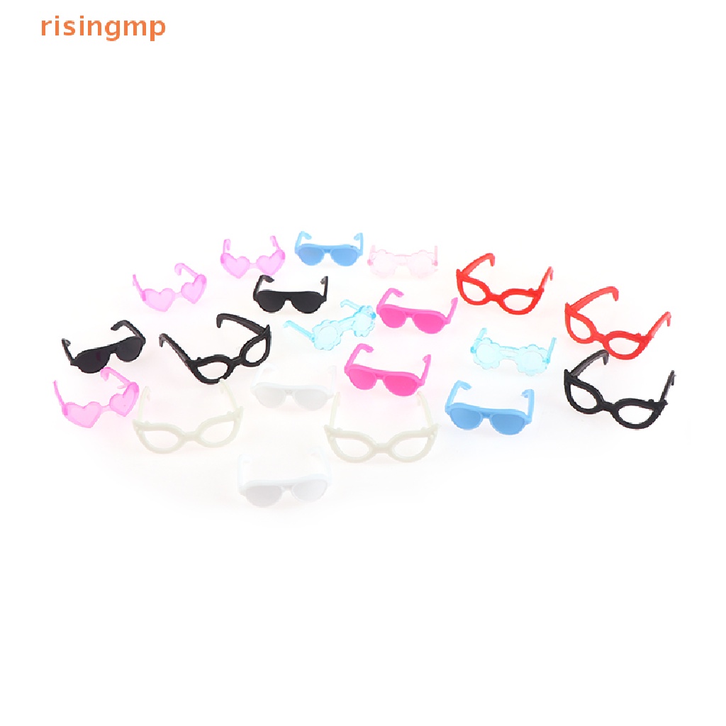 Set 20 Kính Mắt Nhiều Màu Sắc Dùng Để Trang Trí Nhà Búp Bê