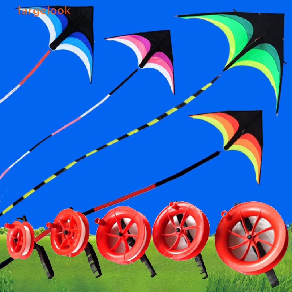 [Biglook] Dụng Cụ Cuộn Dây Thả Diều Tay Cầm Màu Đỏ Chất Lượng Cao Dùng Ngoài Trời