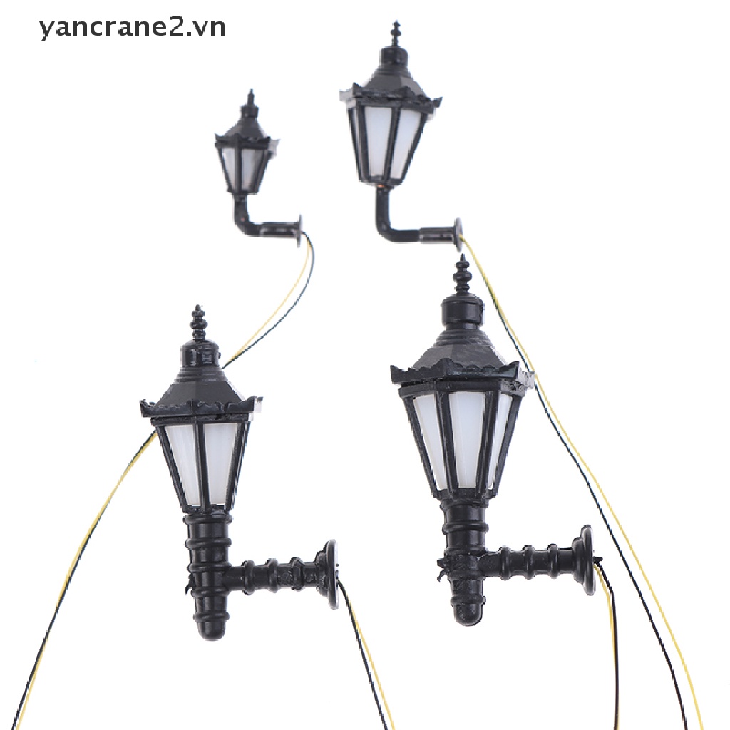 Đèn Gắn Tường Mini Màu Đen Dùng Trang Trí Nhà Búp Bê yancrane2.vn