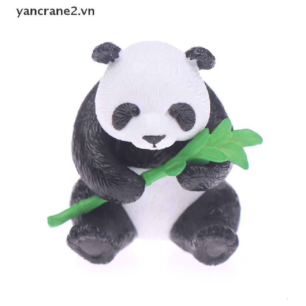 Mô Hình Gấu Trúc Bằng Nhựa Resin Dễ Thương {YAN2} {yancrane2.vn}