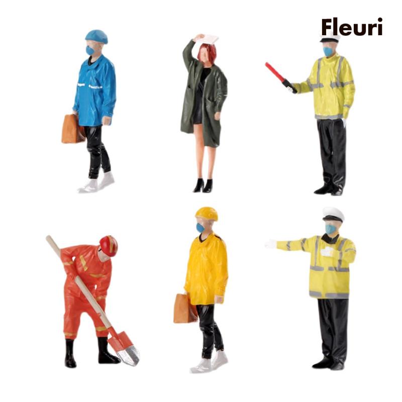 Set 6 Mô Hình Tàu Hỏa 1: 32 Dùng Làm Quà Tặng