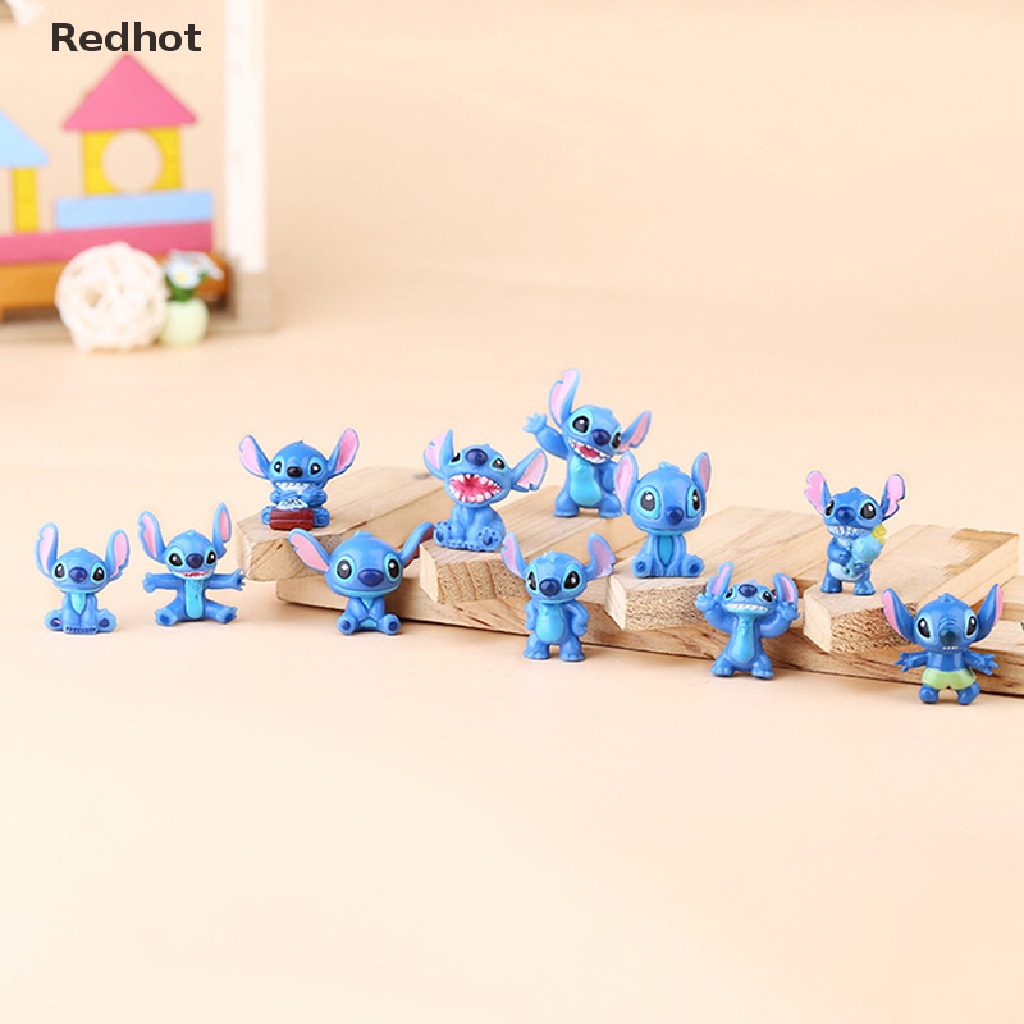 Bộ Sưu Tập Mô Hình Nhân Vật Stitch Disney 12 Món
