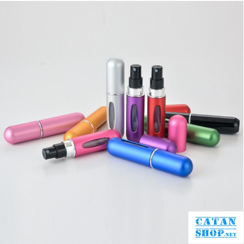 Chai lọ chiết nước hoa mini, ống chiết tự động dạng xịt 5ml nhỏ gọn tiện dụng GD722-ChietNH