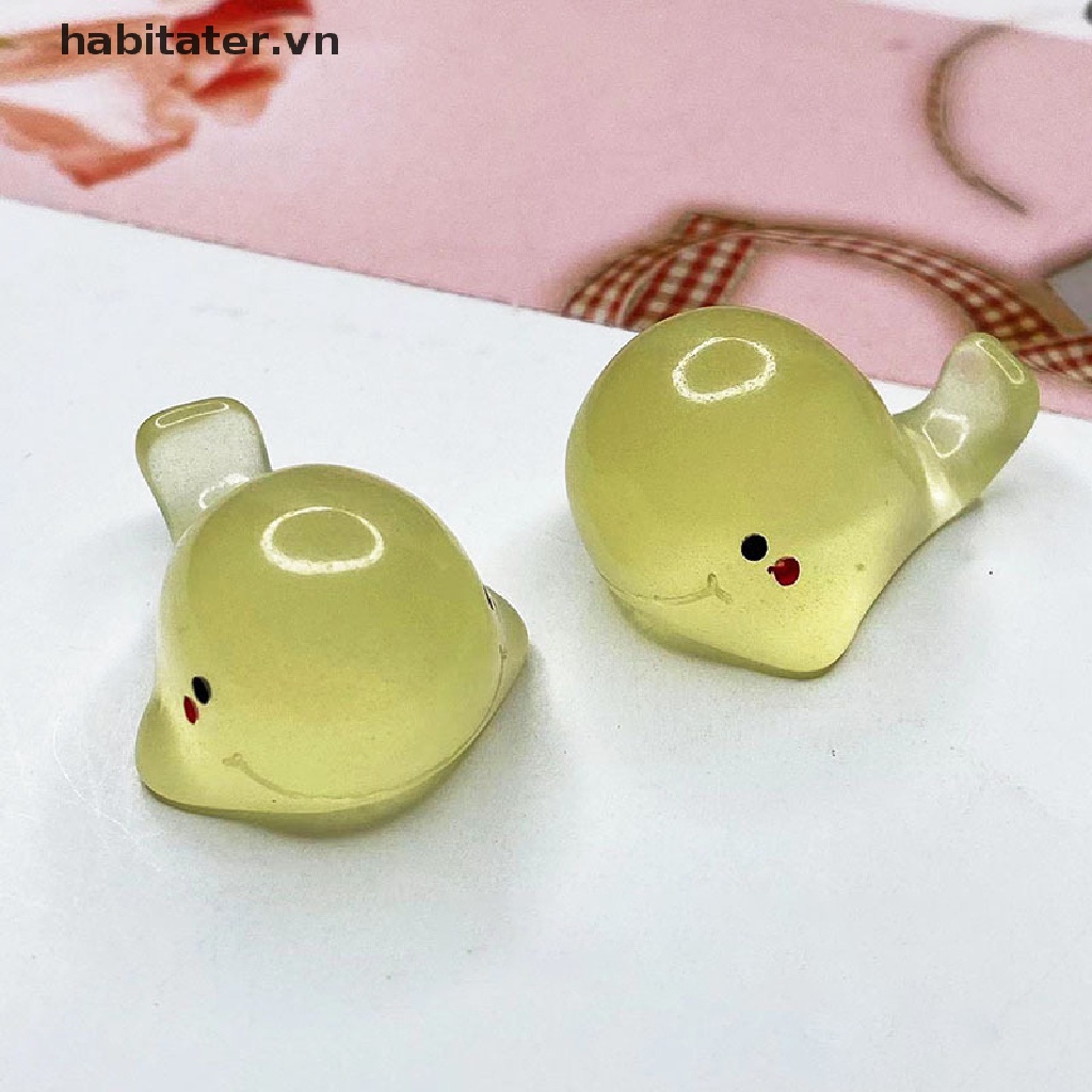 Set 6 Tượng Cá Heo Dạ Quang Trang Trí Thủ Công