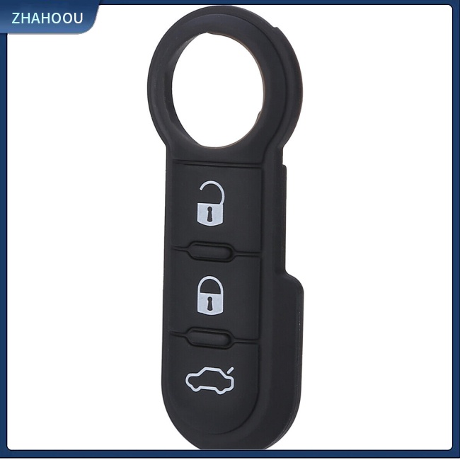 ☃Nhà Cửa☃ Đệm Cao Su 3 Nút Thay Thế Cho Chìa Khóa Điều Khiển Từ Xa Xe Hơi Fiat