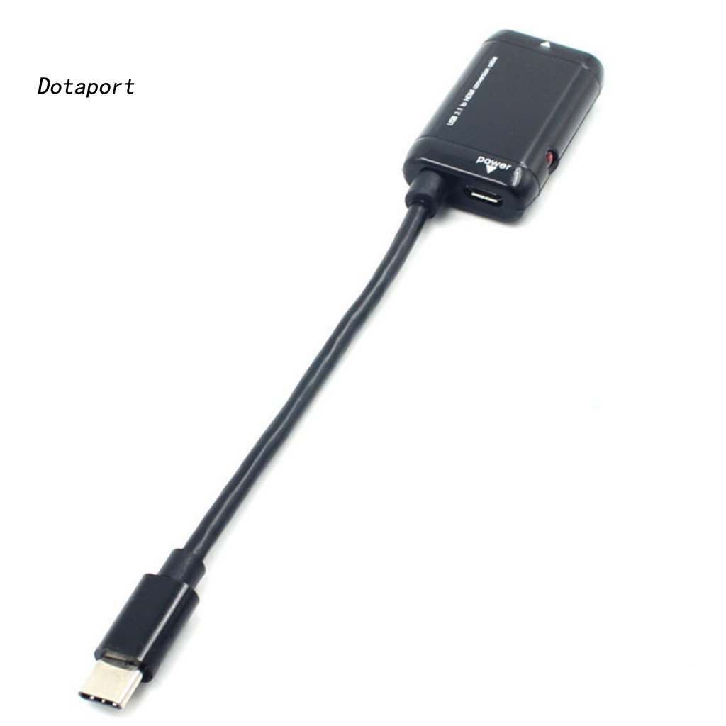 Cáp ChuyểN ĐổI Âm Thanh / Video KDDT- Type-C Sang HDMI 1080P Cho ĐiệN ThoạI / Laptop