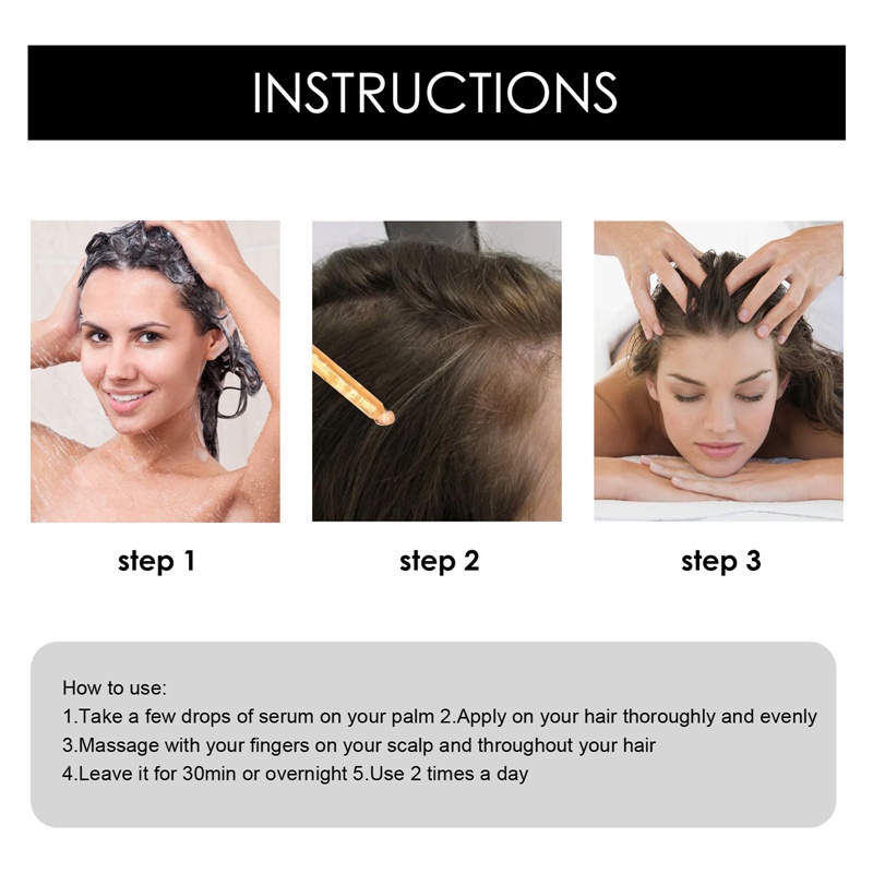 Tinh Dầu Gạo Phục Hồi Tóc Khô Hư Tổn Dưỡng Ẩm Kích Mọc Tóc 10ml