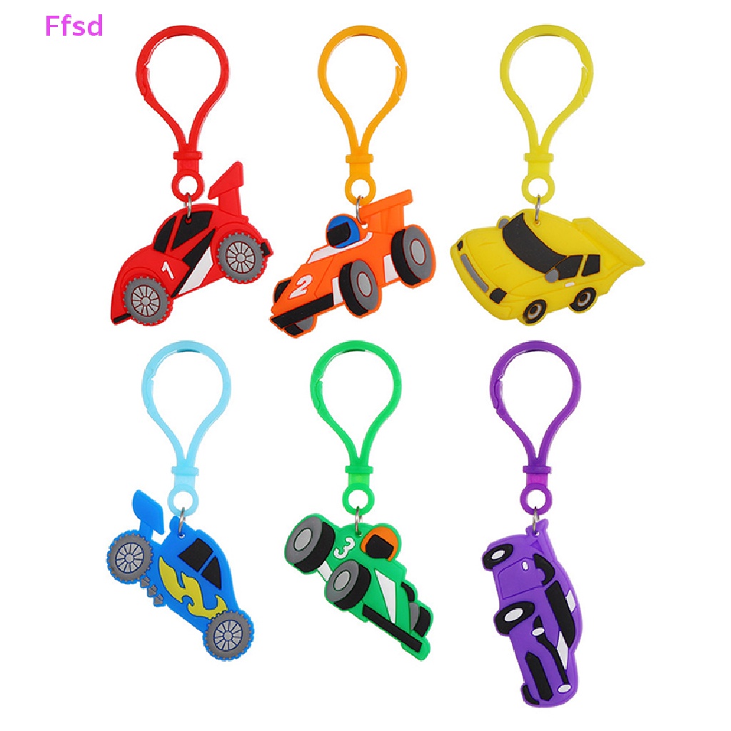 {Ffsd} Móc Chìa Khóa Xe Hơi Bằng Cao Su Pvc Mềm Họa Tiết Hoạt Hình Quà Tặng Trang Sức Cho Trẻ Em * Bán Chạy