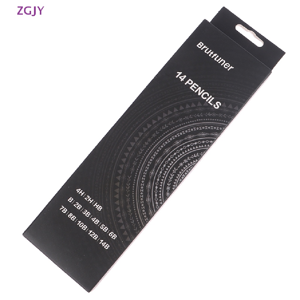 Set 14 Bút Chì Vẽ Phác Thảo Chuyên Nghiệp HB 2B 6H 4H 2H 3B 4B 5B 6B 10B 12B 1B Mới