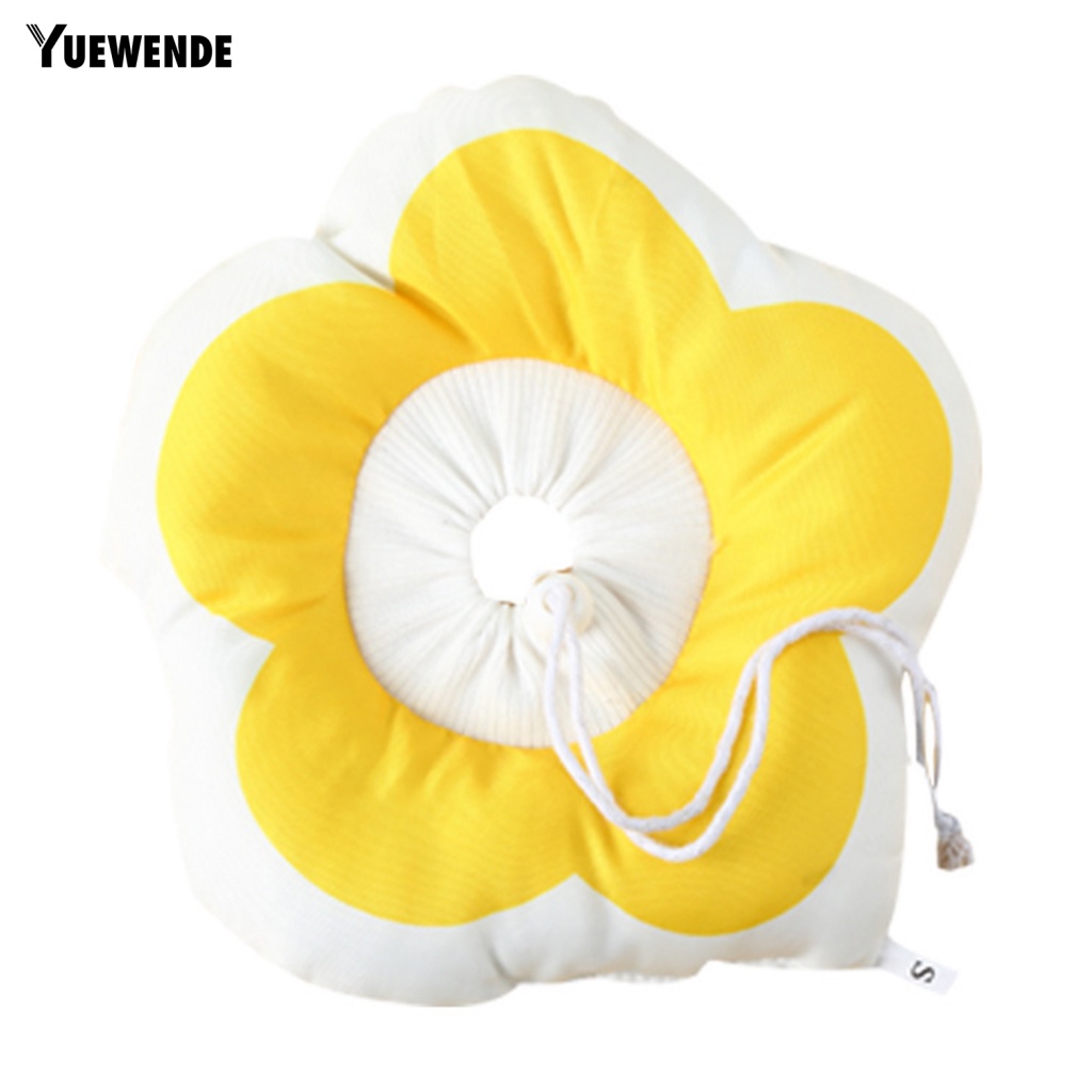 Vòng Cổ Chữ E Bảo Vệ Da Chống Mòn Thân Thiện Với Làn Da Dành Cho Thú Cưng Hình Bông Hoa Dễ Thương