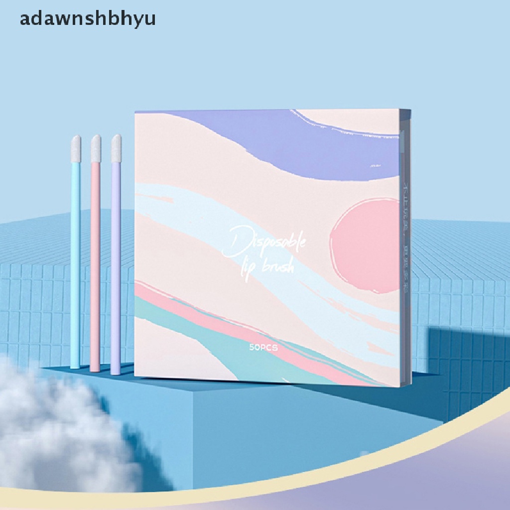 Bộ 50 Cọ Trang Điểm Môi Dùng Một Lần adawnshbhyu