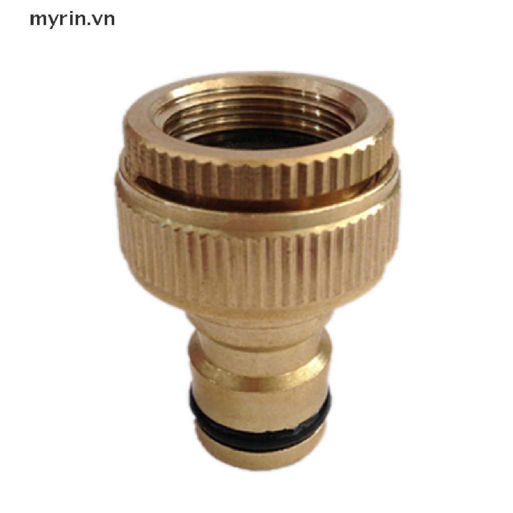 Đầu Nối Ống Nước Bằng Đồng Thau 1 / 2 &quot;3 / 4&quot; Tháo Gỡ Nhanh