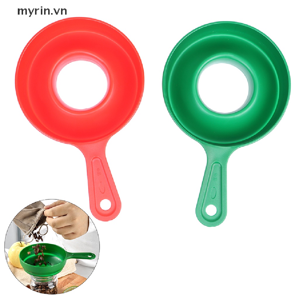 Phễu Nhựa Có Thể Gấp Gọn Tiện Lợi
