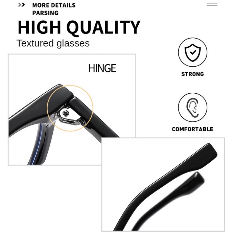 Kính Mát TR90 Siêu Nhẹ Có Thể Thay Thế Cho Điện Thoại COD