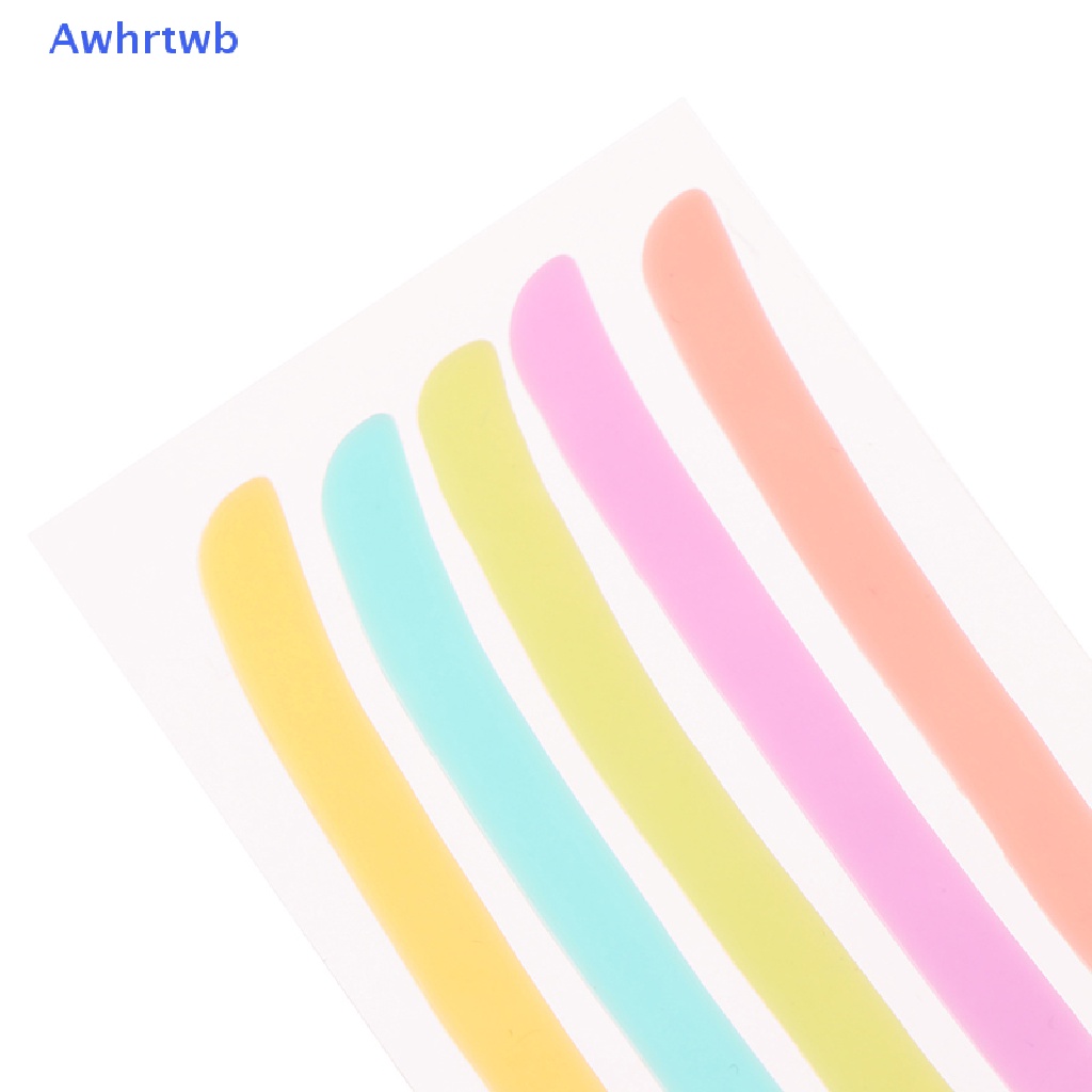 Bộ 5 Cặp Đệm Silicone Uốn Cong Lông Mi Tiện Dụng Mới