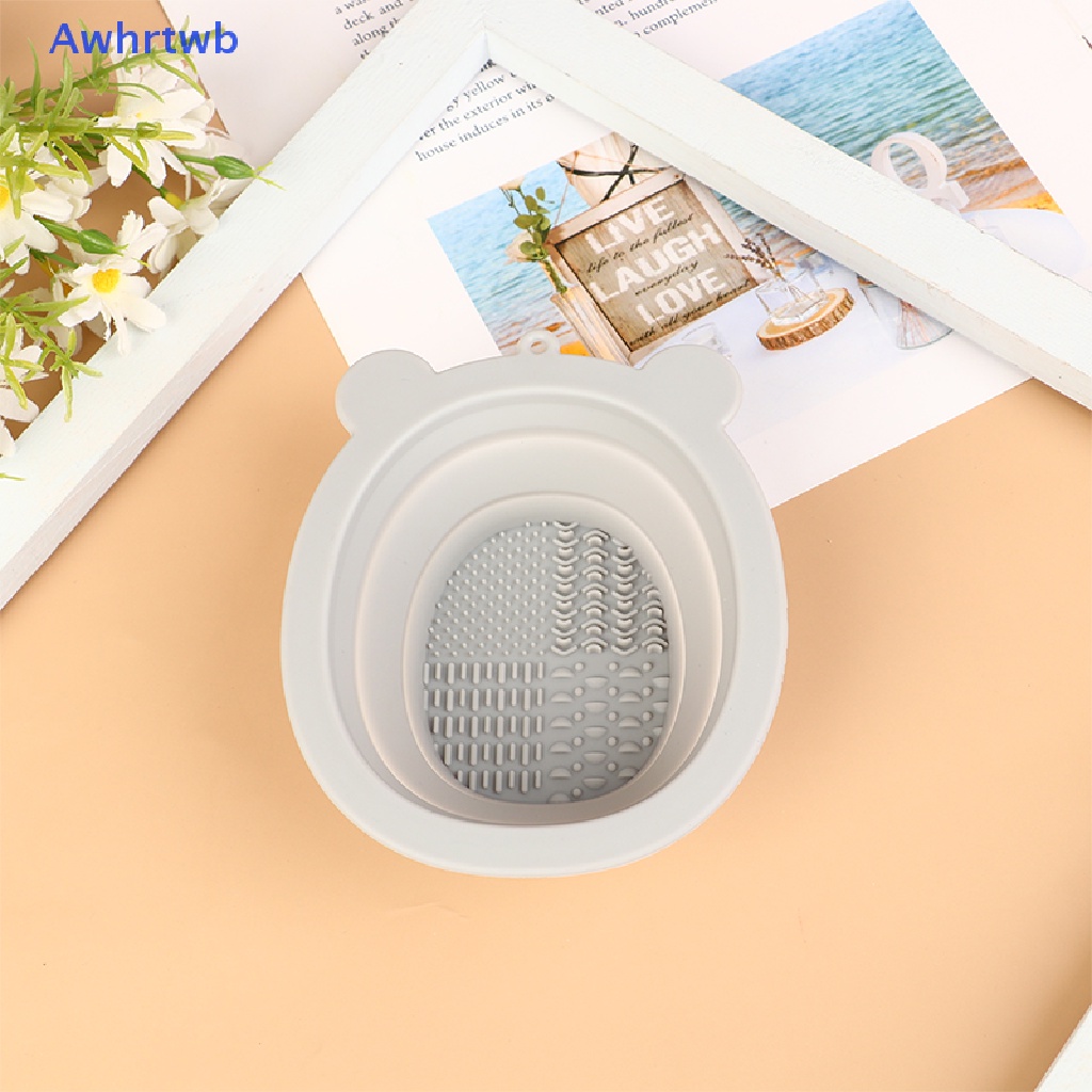 Miếng Silicone Vệ Sinh Cọ Trang Điểm Tiện Lợi Mới