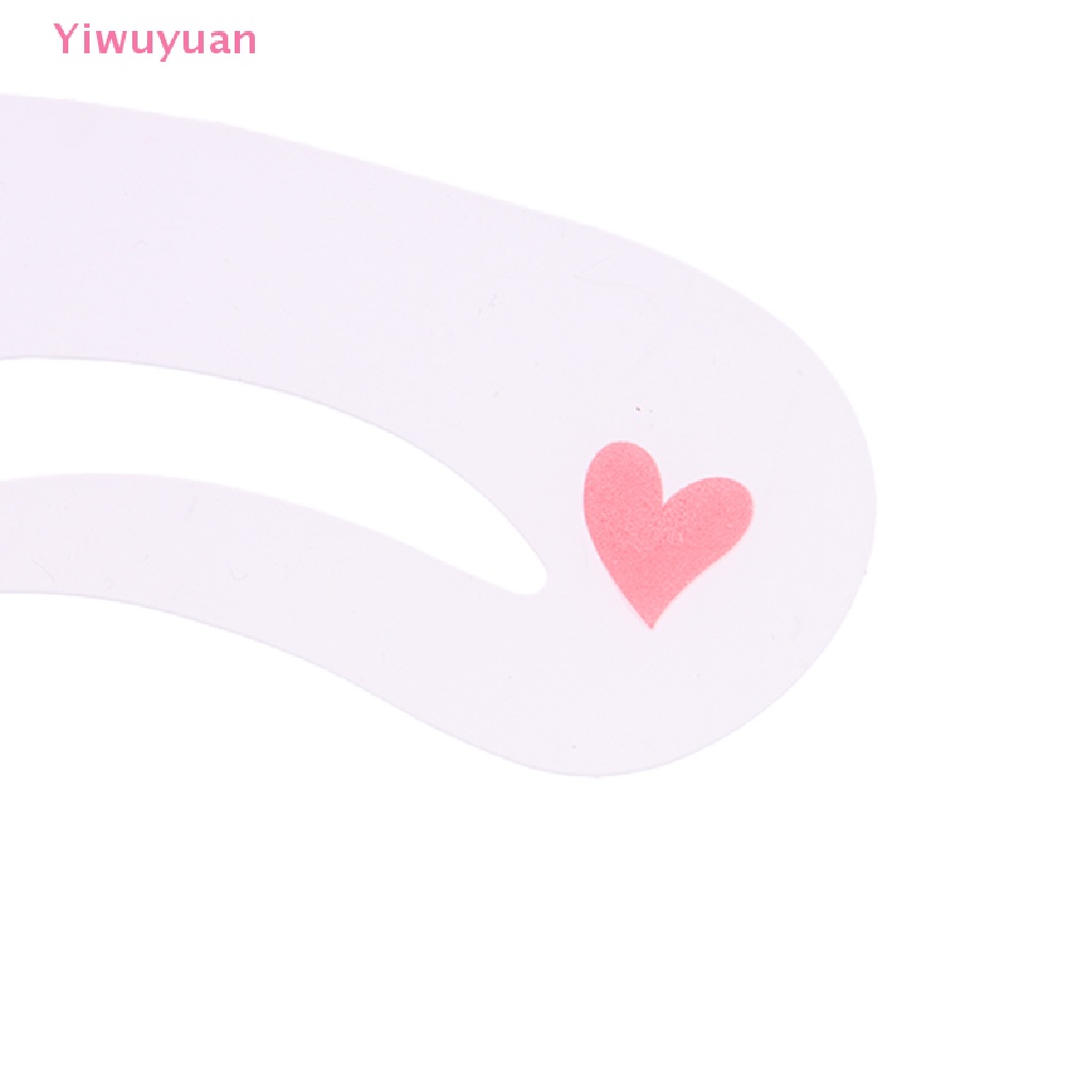 < Yiwuyuan > 10 Túi Khuôn Vẽ Chân Mày 3 Phong Cách Có Thể Tái Sử Dụng