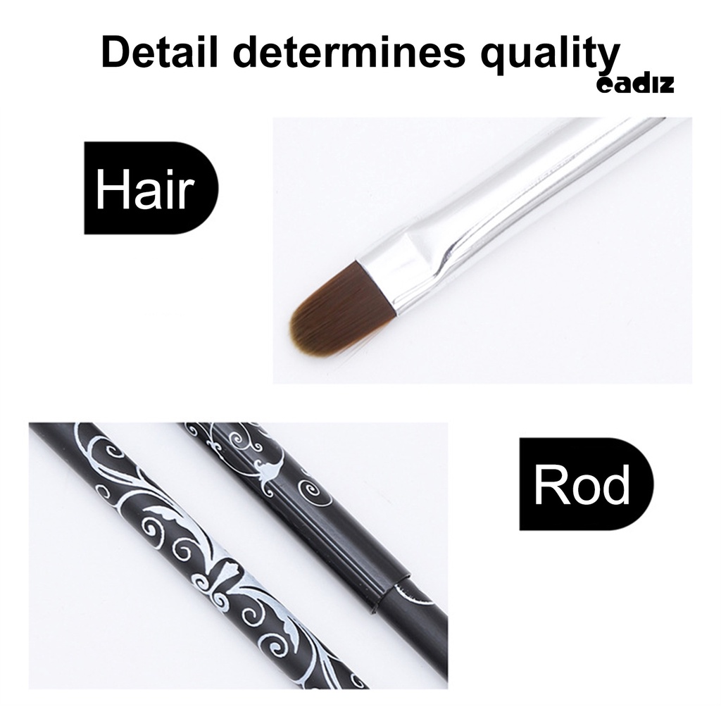 Hộp Đựng Bút Lông Mềm Không Lông Kèm Vỏ Đựng Hỗ Trợ Vẽ Móng Nghệ Thuật DIY