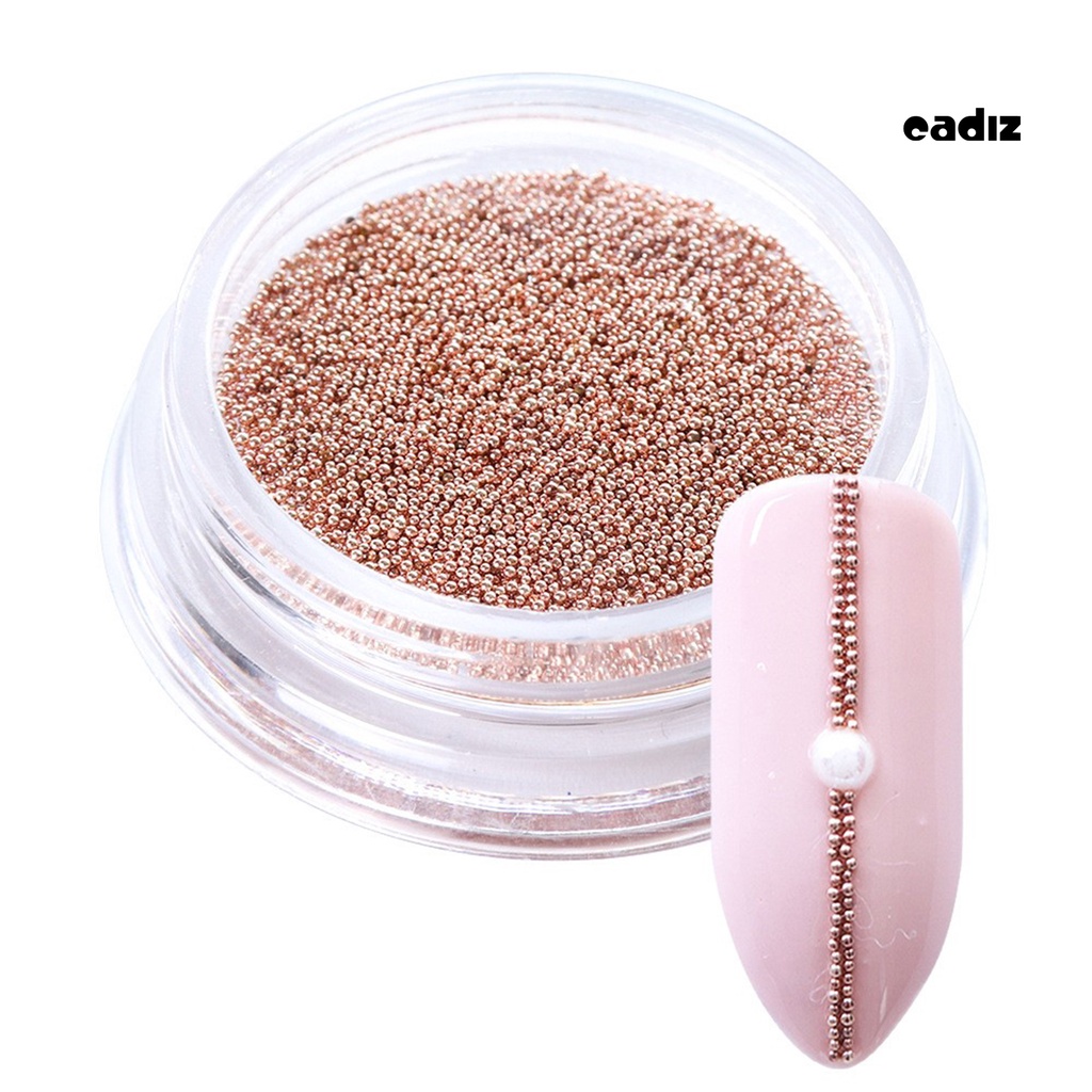 1 Hộp Hạt Kim Loại Trang Trí Móng Tay Nghệ Thuật DIY