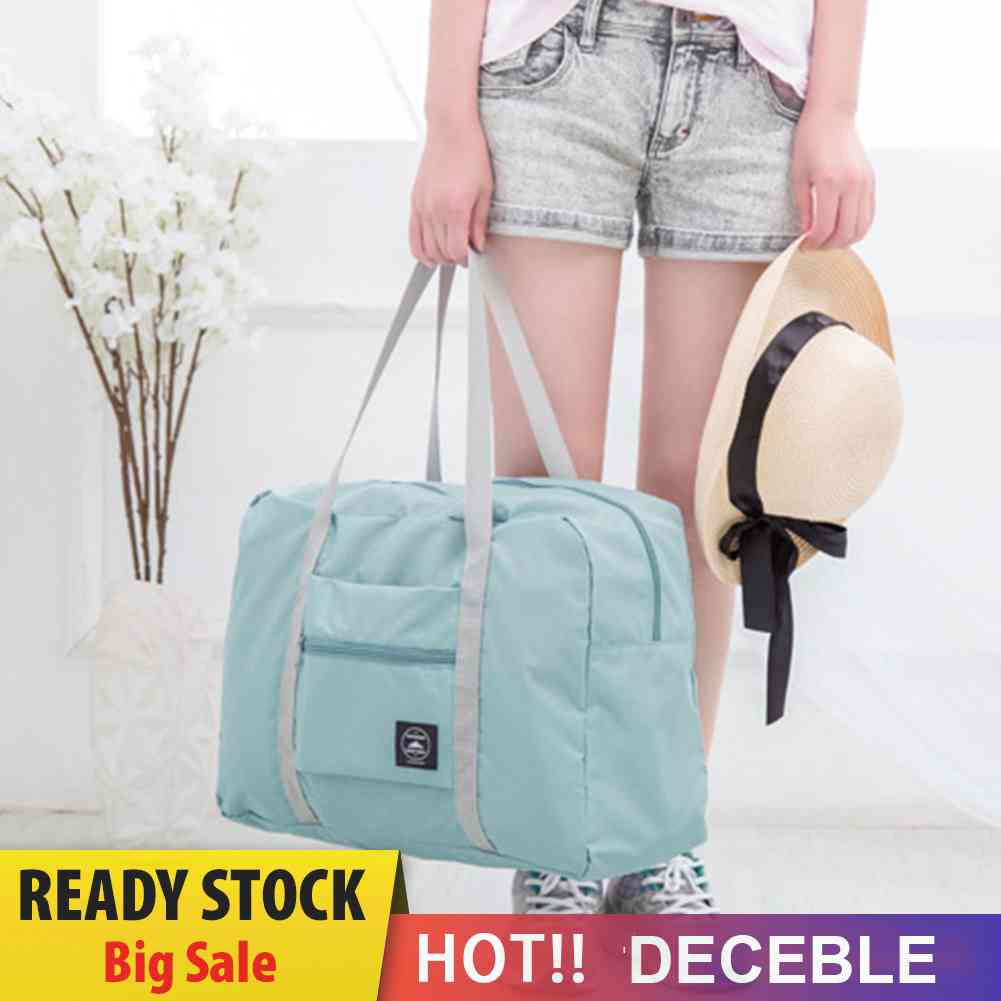 Túi Đeo Vai Bằng Nylon Chống Nước Trọng Lượng Nhẹ Có Thể Gấp Gọn Dùng Ngoài Trời