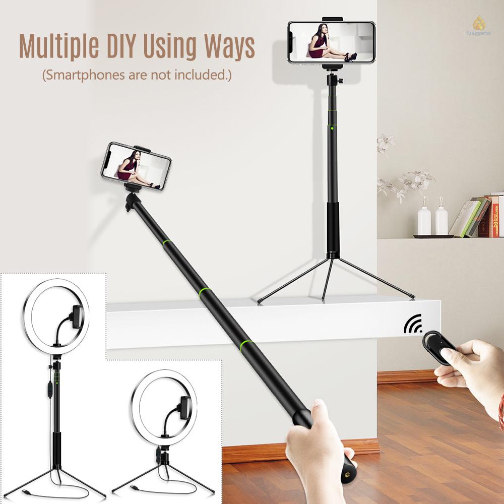 Vòng Đèn LED 26cm / 10.2 Inch 3200K-5600K Có Thể Điều Chỉnh Độ Sáng Với Giá Đỡ Ba Chân 120cm Hỗ Trợ Live Stream / YouTube Vi
