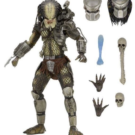 Mô Hình Nhân Vật Người Ngoài Hành Tinh Predator AVP Yuanzu Old Solo Wolf