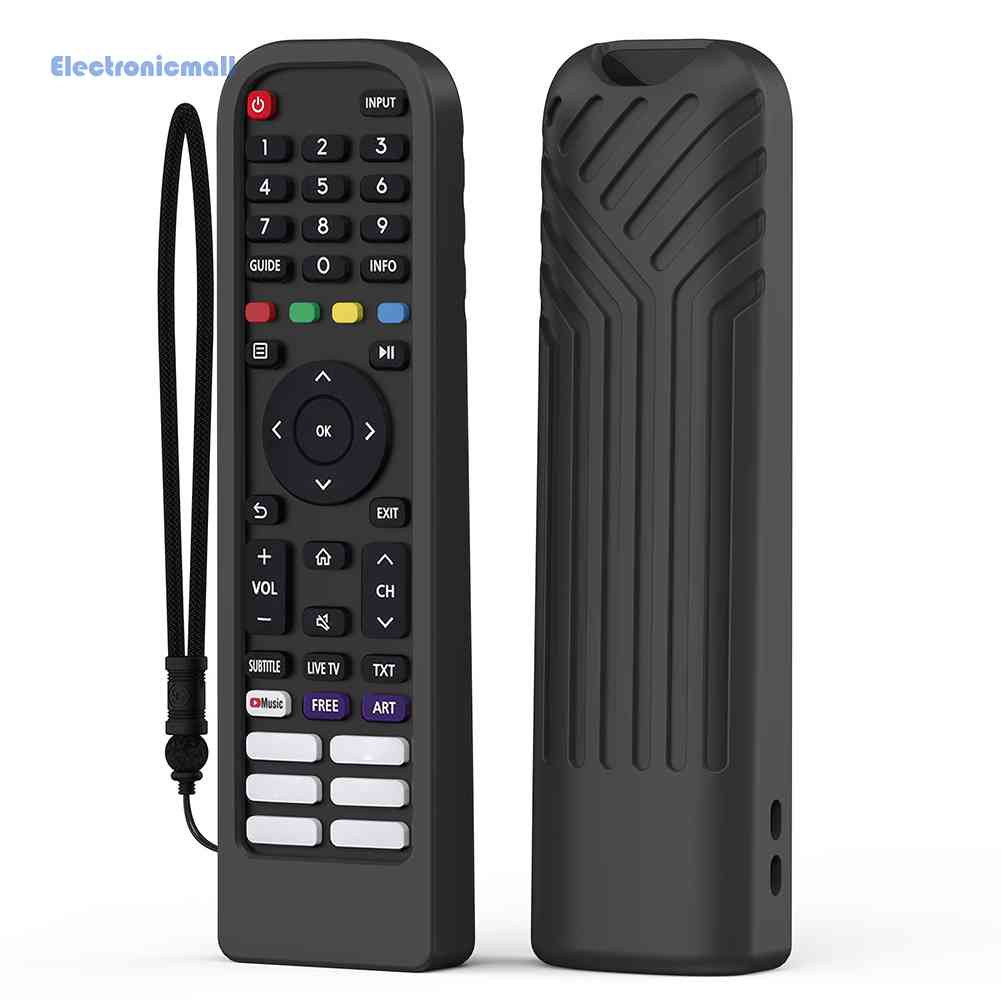 Vỏ Bọc Điều Khiển Từ Xa Bằng Silicone Chống Thất Lạc Cho Hisense EN2P30H EN2R30N EN2K30P [ElectronicMall01.vn]