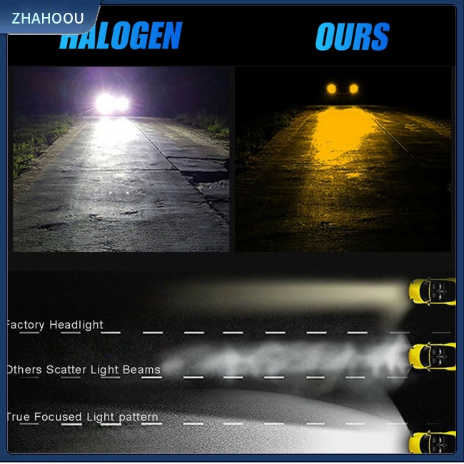 ☃Phụ Kiện Trang Trí Nhà Cửa Kiểu Dáng Dễ Thương Xinh Xắn☃ Bộ 4 Bóng Đèn Sương Mù H3 24-smd 850lm 6000k Ánh Sáng Trắng Siêu Sáng Chống Thấm Nước Cho Xe Hơi