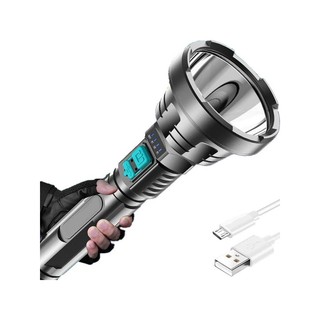 Super Powerful LED Flashlight LED-OSL Torch USB Three Modes Flashlight