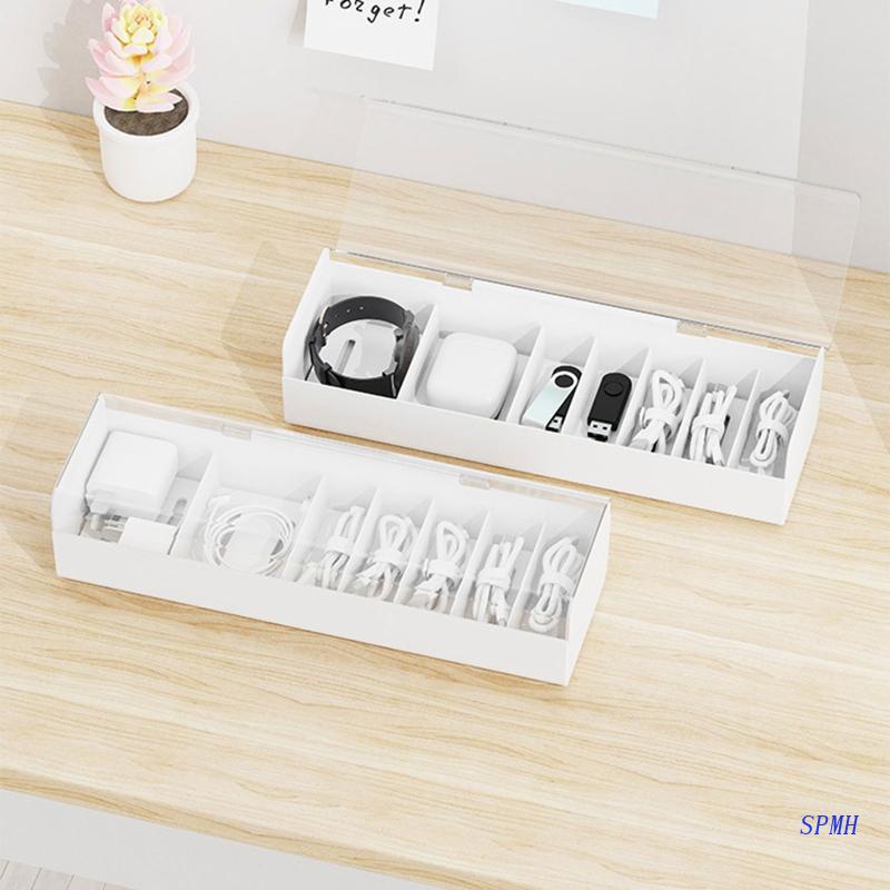 Hộp Nhựa Trong Suốt Đựng Thẻ Nhớ SD / USB Có Nắp Đậy Đa Ứng Dụng Cho Nhà Ở / Văn Phòng