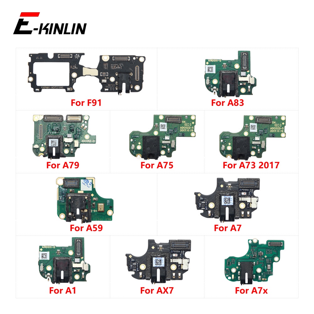 Cáp Flex Kết Nối Tai Nghe / Microphone Cho OPPO A91 A83 A79 A75 A73 A59 A7 A1 AX7 A7X