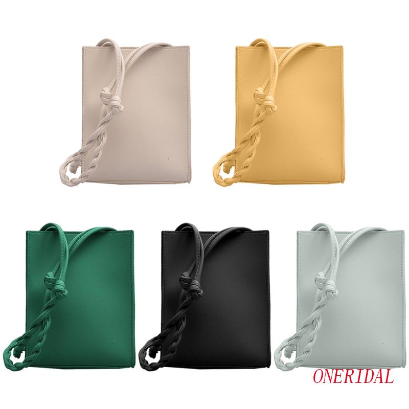 Túi Đeo Chéo Bằng Da PU Hình Vuông Cỡ Nhỏ Thời Trang Cho Nữ