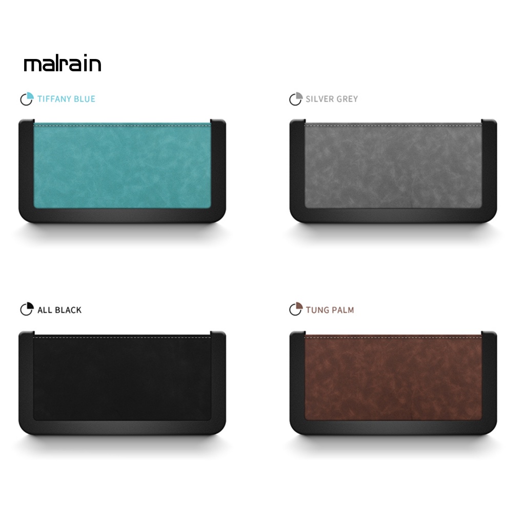 Hộp Đựng Điện Thoại / Tiền Xu Giả Da Chống Thấm Nước Cho Xe Hơi