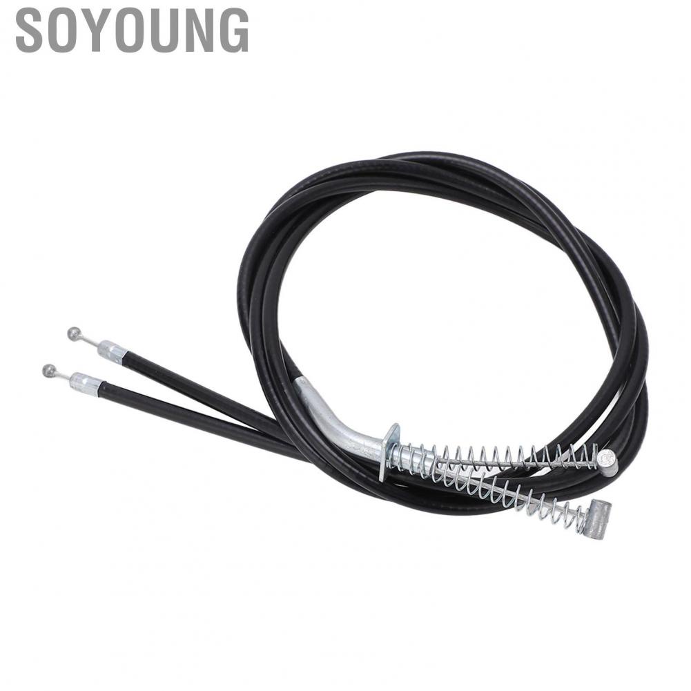 Soyoung Front Brake Line ATV Cable Rugged Structure Rustproof for GY6 125 150 200 250cc