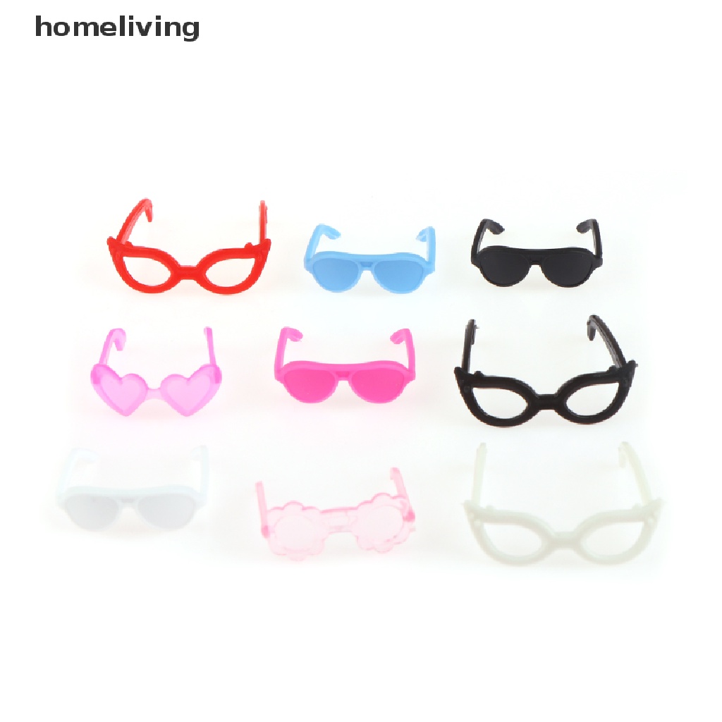 Set 20 Mắt Kính Nhiều Màu Sắc Dùng Để Trang Trí Nhà Búp Bê