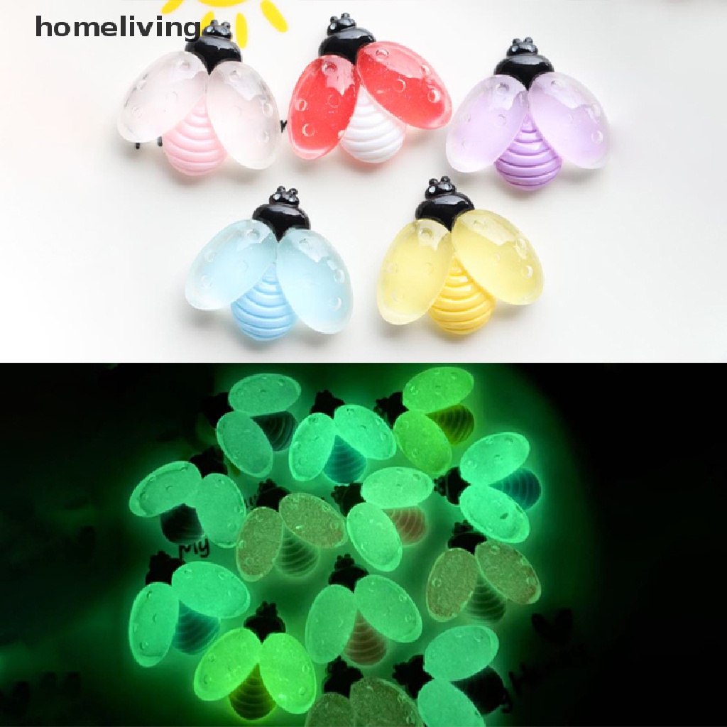 Bộ 3 Móc Điện Thoại Mini Bằng Nhựa Resin Dạ Quang Hình Chú Ong Dễ Thương DIY