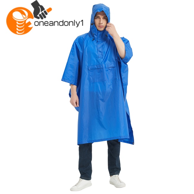 Áo Mưa Có Mũ Trùm Chống Thấm Nước Tiện Dụng Cho Các Hoạt Động Ngoài Trời