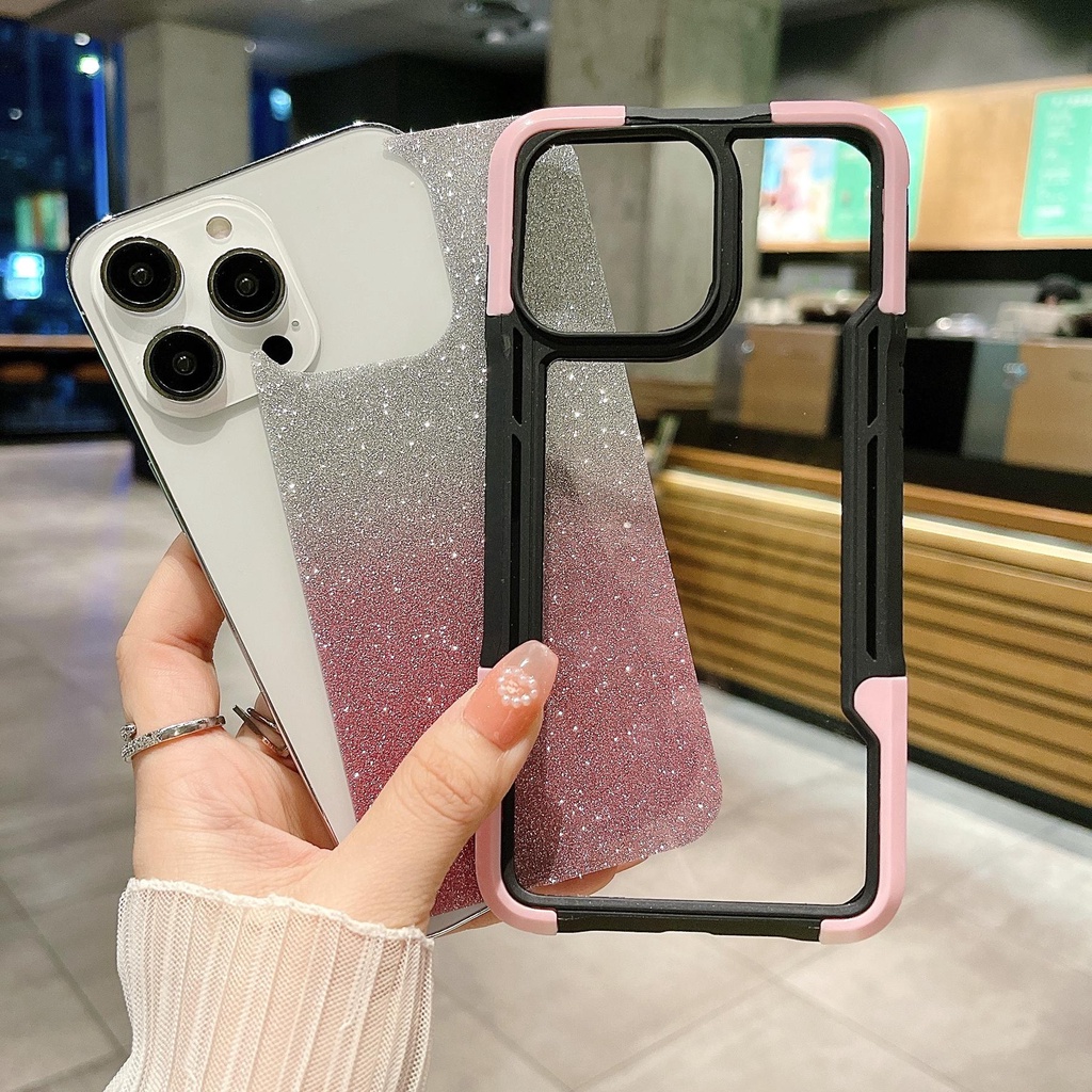 Ốp Điện Thoại Tpu Mềm Trong Suốt Bảo Vệ Toàn Diện Chống Sốc 3 Trong 1 Đơn Giản Cho iPhone 11 12 13 14 PRO MAX