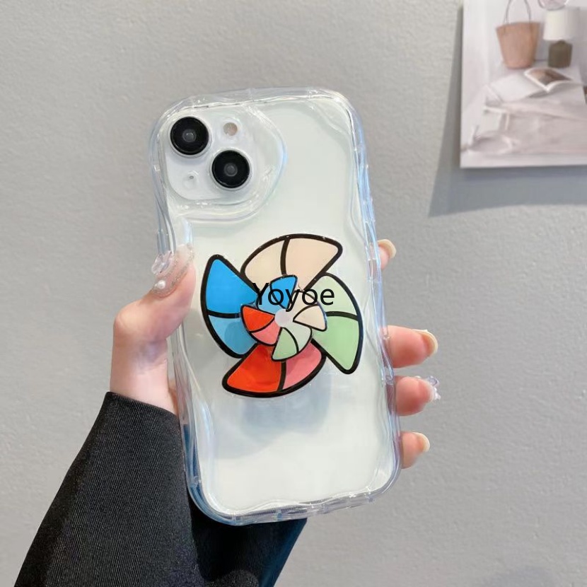 Ốp Điện Thoại Silicone Mềm Trong Suốt Có Giá Đỡ Túi Khí Chống Rơi Vỡ Cho iPhone 14 13 12 11 Pro Xs Max X Xr 7 8 Plus Se