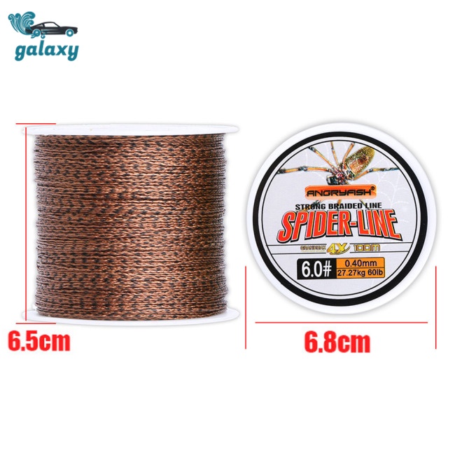 Galaxy Cuộn Dây Câu Cá Bện 4 Sợi 300m 10-60lb Siêu Mềm Chống Cắn