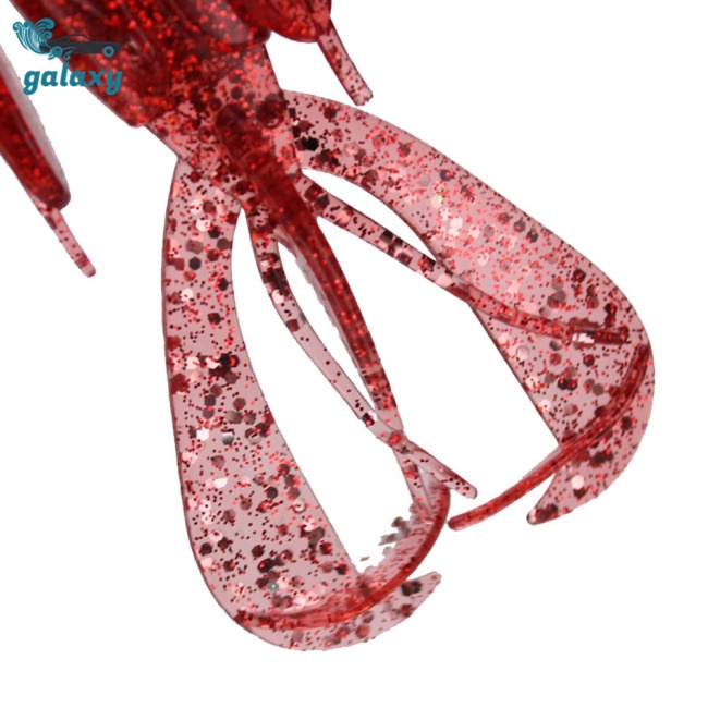 Galaxy Set 4 Mồi Giả Nhử Cá 10cm / 10g Bằng Nhựa Mềm Gắn Kèm Móc Câu Tiện Dụng