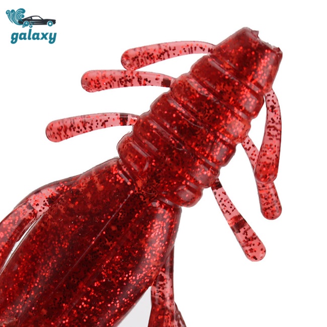 Galaxy Set 4 Mồi Giả Nhử Cá 10cm / 10g Bằng Nhựa Mềm Gắn Kèm Móc Câu Tiện Dụng