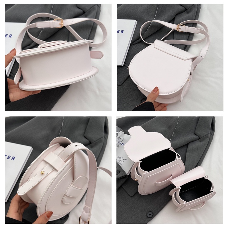 Túi Đeo Chéo Nắp Gập Đơn Giản Thời Trang Hè Hàn Quốc 2023