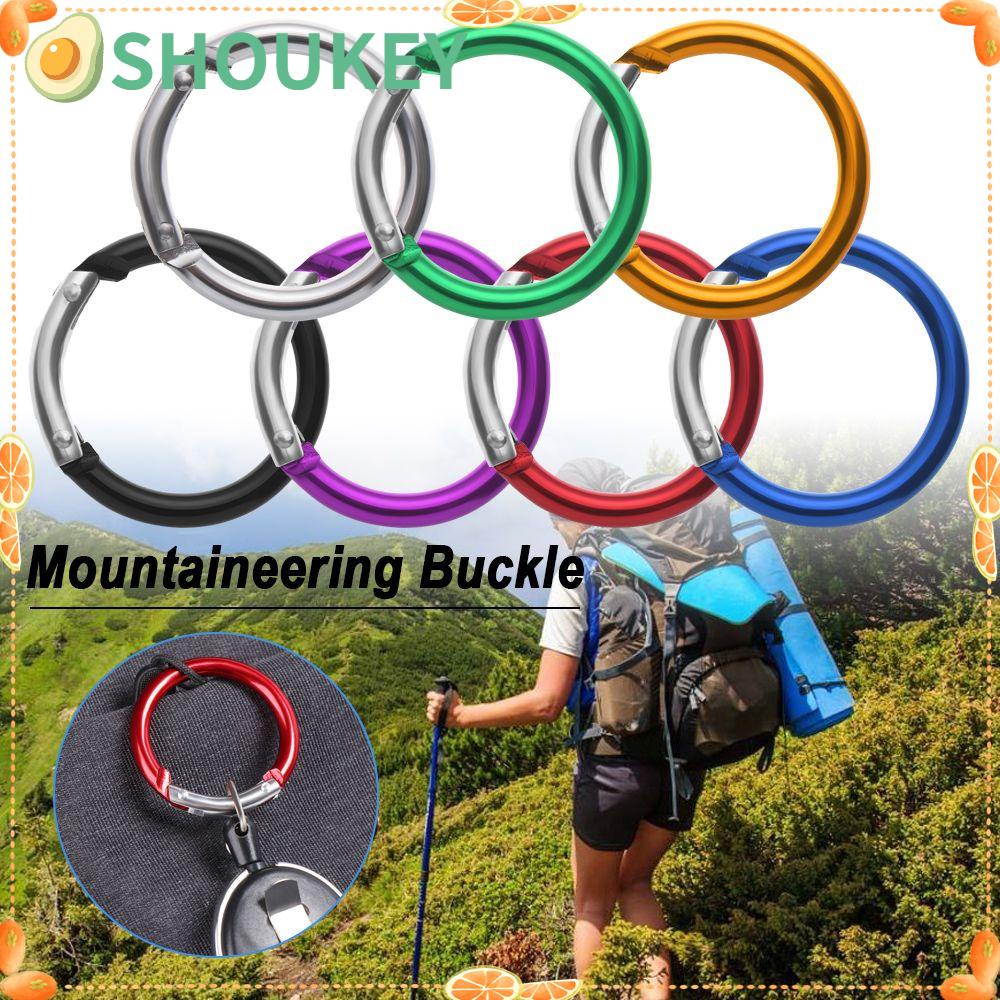 SHOUHOU Set 5 Móc Khóa Dây Đai Túi Xách Bằng Hợp Kim Nhôm