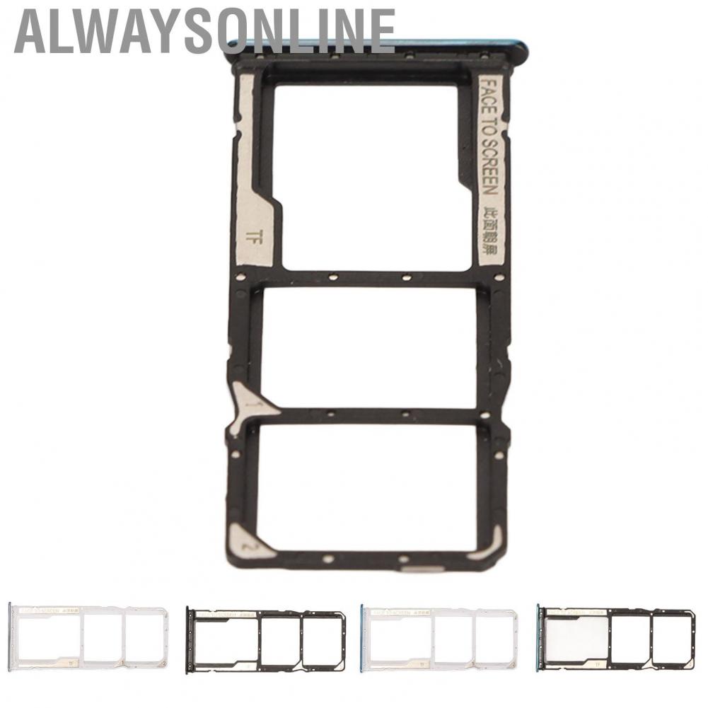 Alwaysonline Sim Card Tray  Strong Perfectly Fit Dual Slot with Pin for Phone