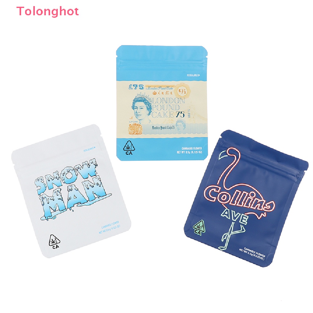 Bộ 20 Túi Zip Đựng Bánh Quy Có Thể Tái Sử Dụng Đứng