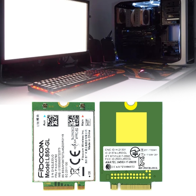 Mô Đun Không Dây 4G LTE L850-GL Cho ThinkPadX1 Carbon Gen6 X280 T580 T480s L480