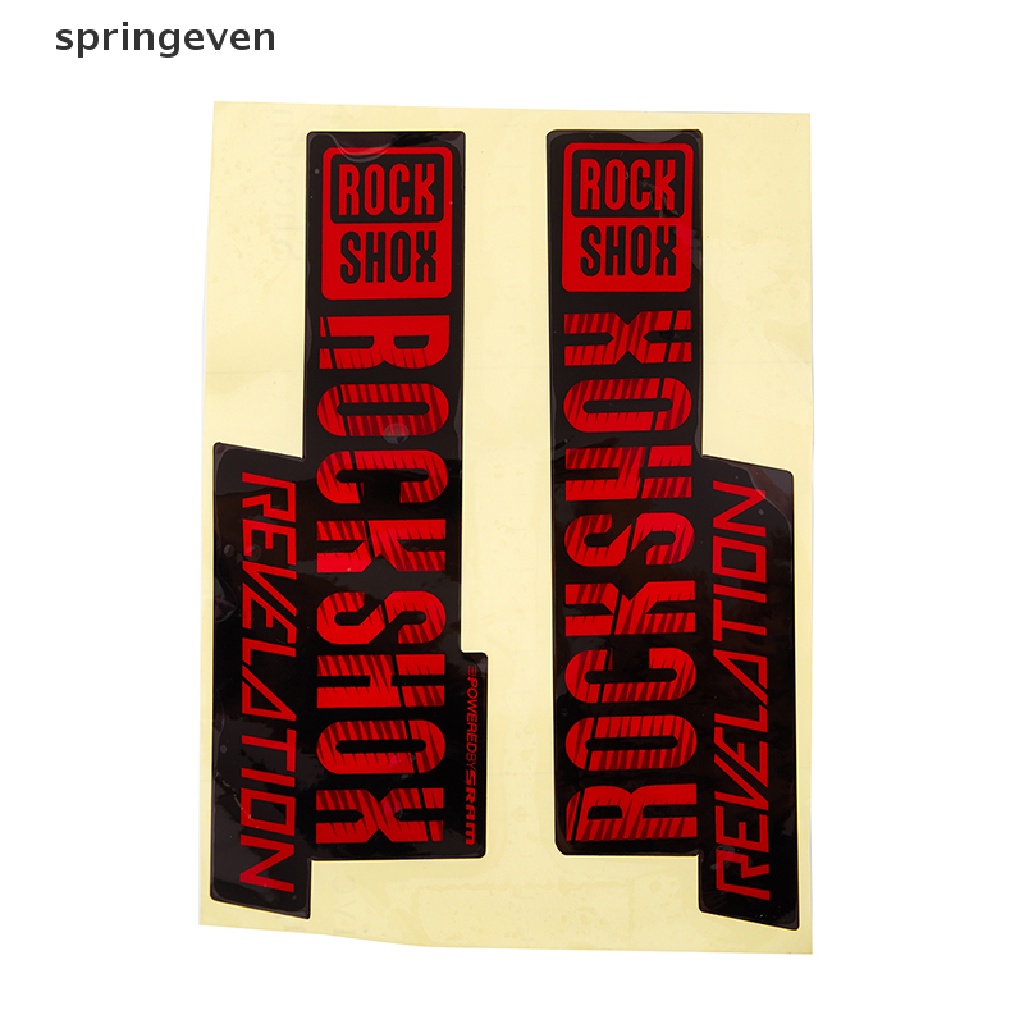 Đề Can Dán Phuộc Trước Xe Đạp Địa Hình Rock Shox SID Road MTB
